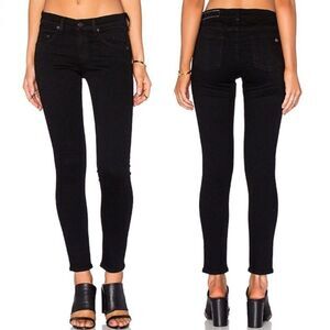 Rag & Bone Nero black Capri Skinny Jeans Size 23